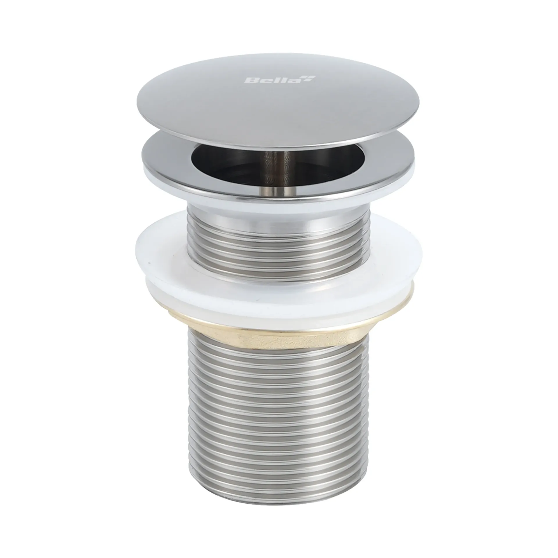 Waste Coupling Brass Brushed Nickel