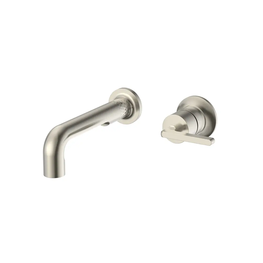 Concealed Basin Mixer Brushed Nickel from Bella QV Series
