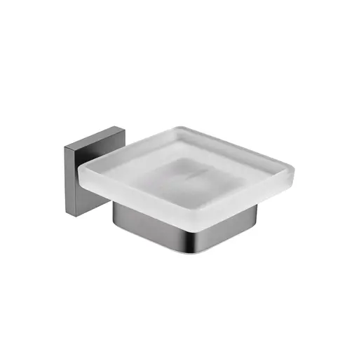 Soap Dish Holder Gun Metal