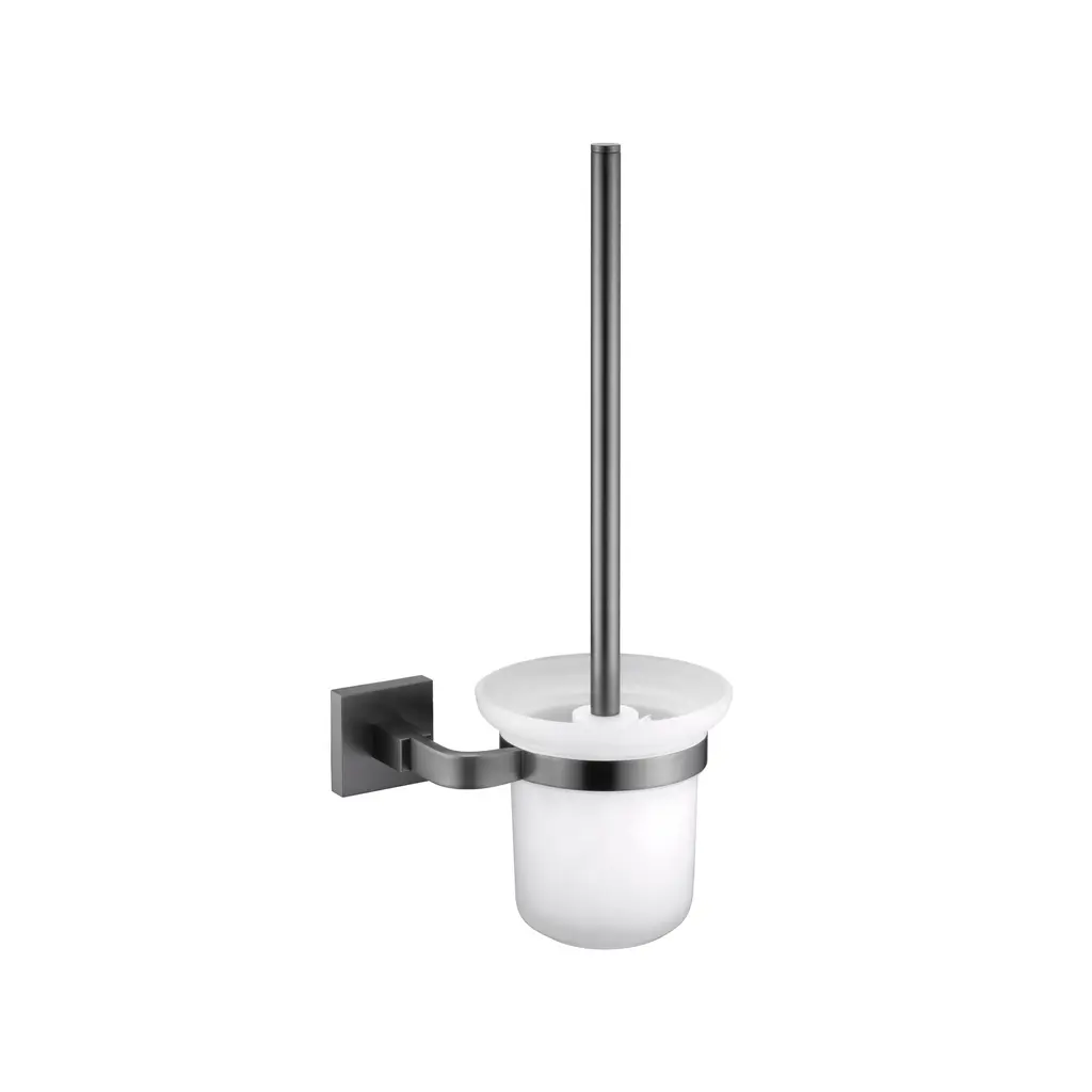 Toilet Brush Holder Gun Metal