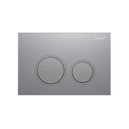 Dual Flush Actuator Plate Round Gun Metal