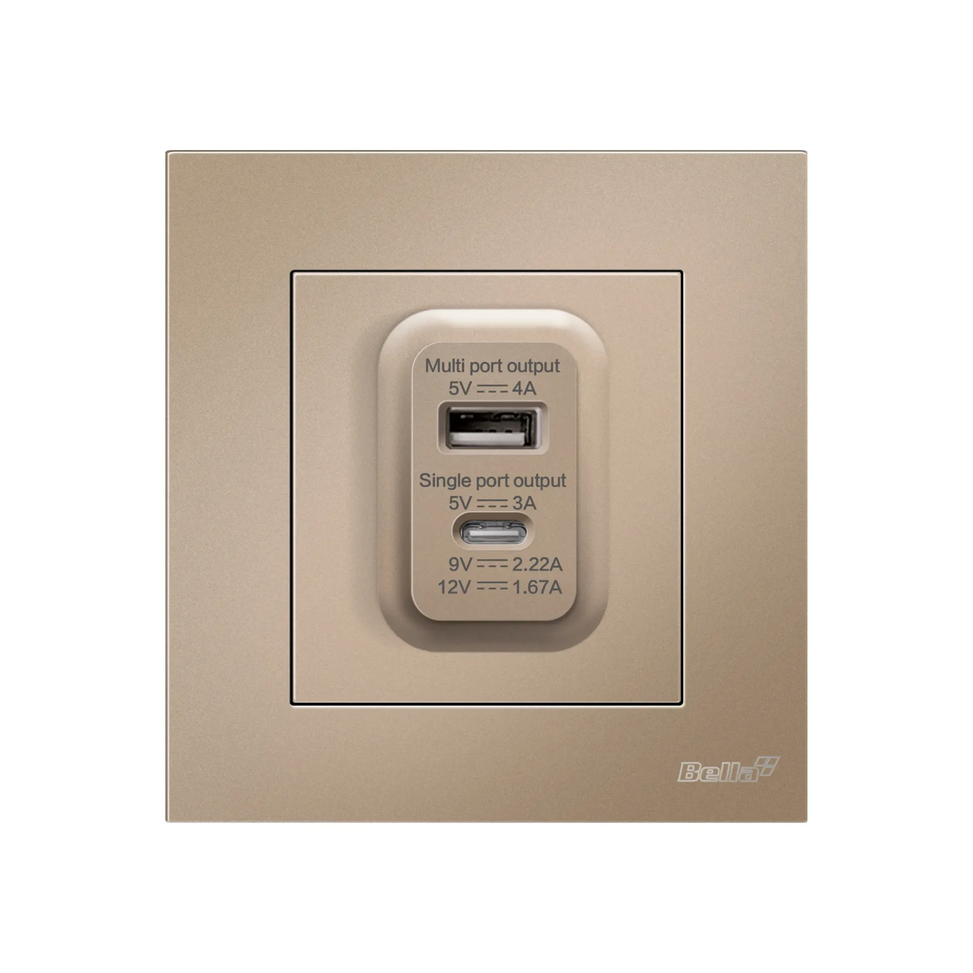Vantage 20W Type A+C USB Charger