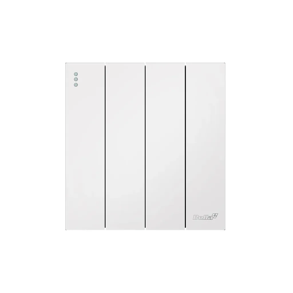 Vantage 10AX 4 Gang 1 Way Switch