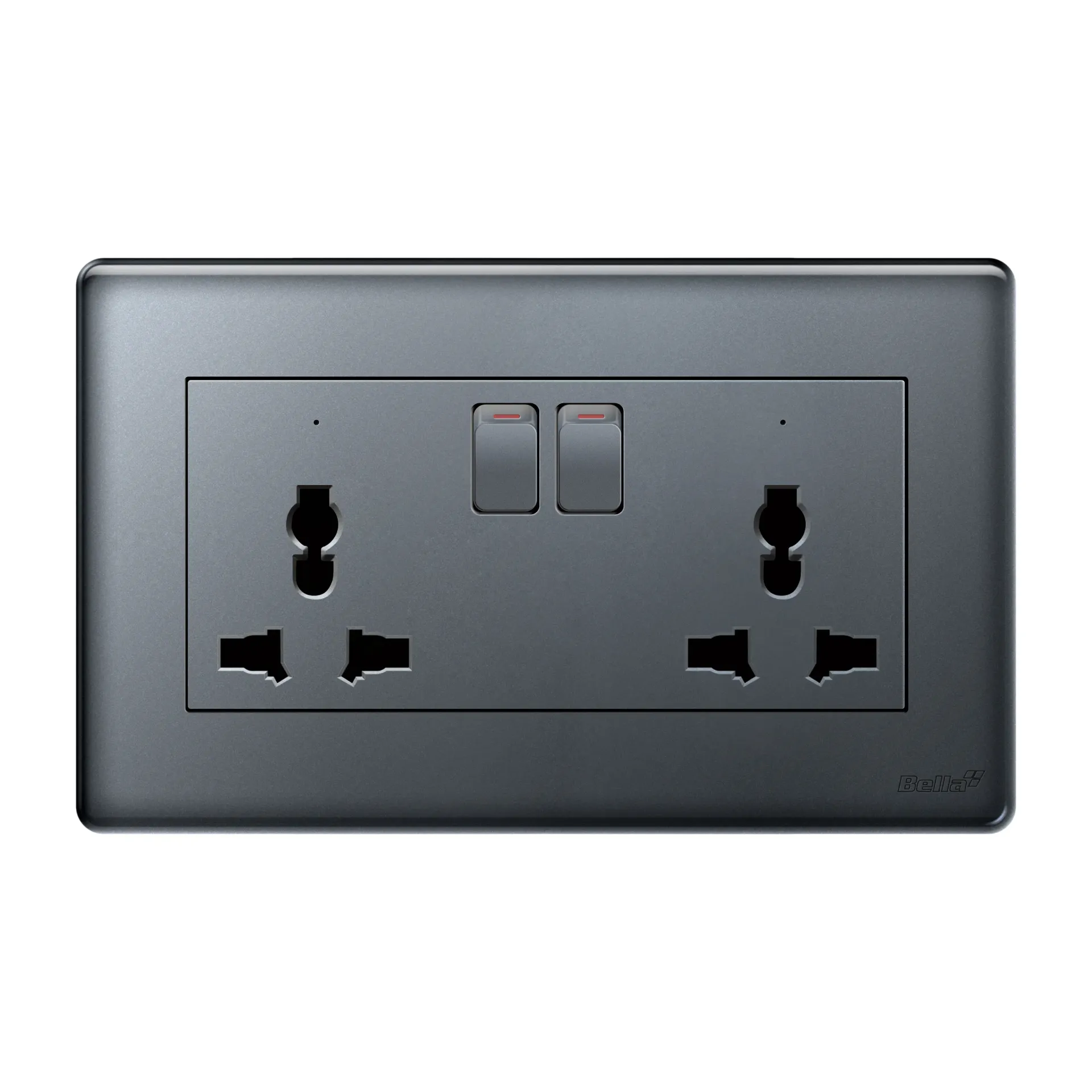 Velocity 16A Twin Universal Switched Socket