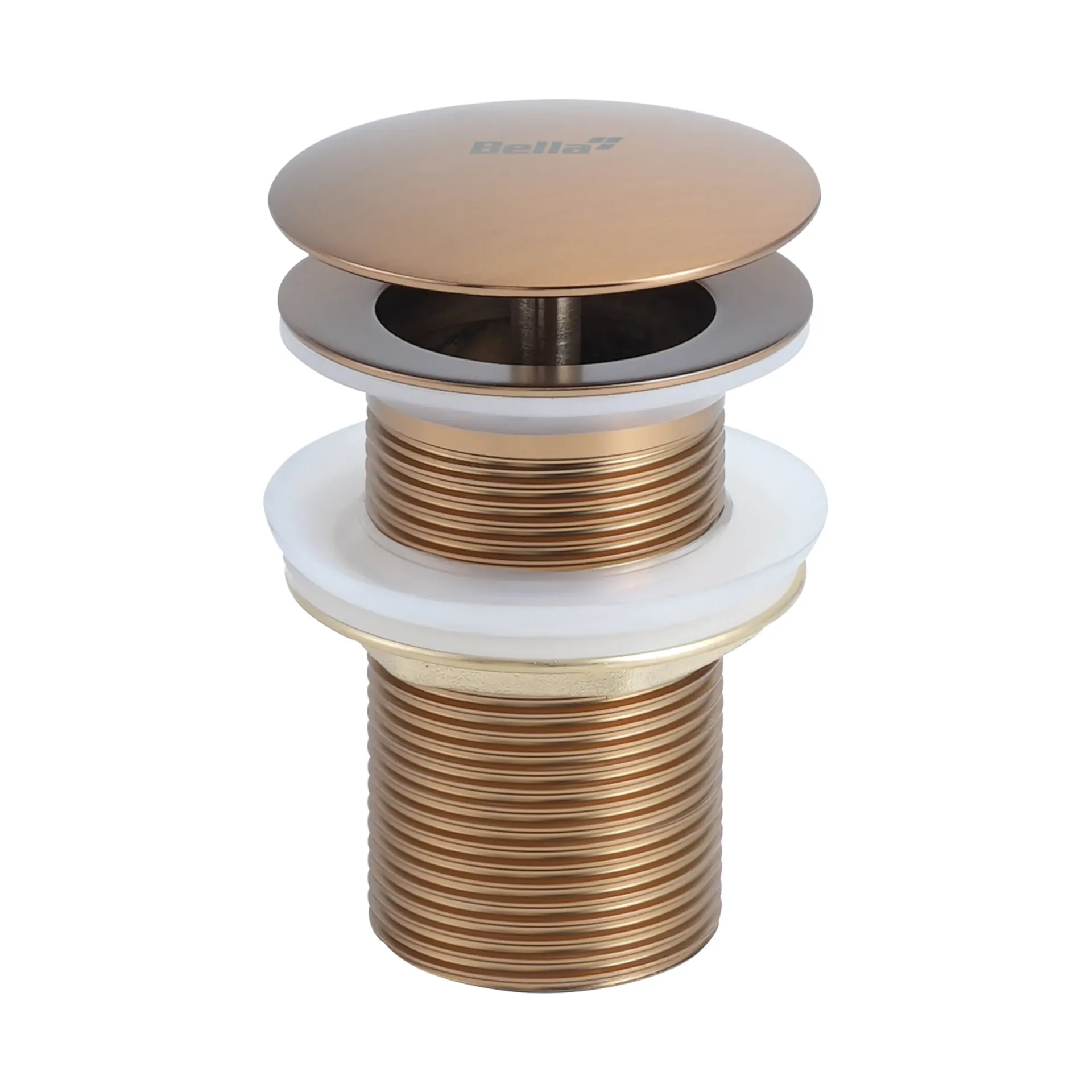 Waste Coupling Brass Shinny Rose Gold