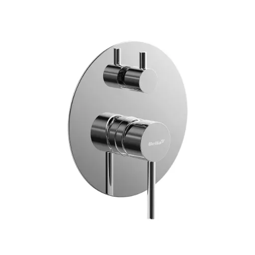 PL 731370 CH Round Exposed Part Kit Chrome