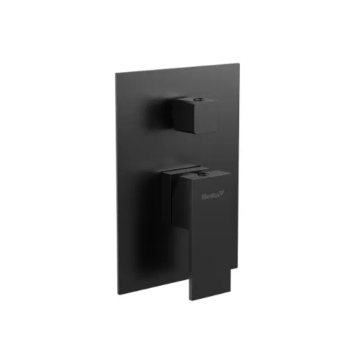 PL 731170 SB Square Exposed Part Kit Shiny Black