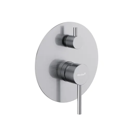 Round Exposed Part Kit Brushed Nickel