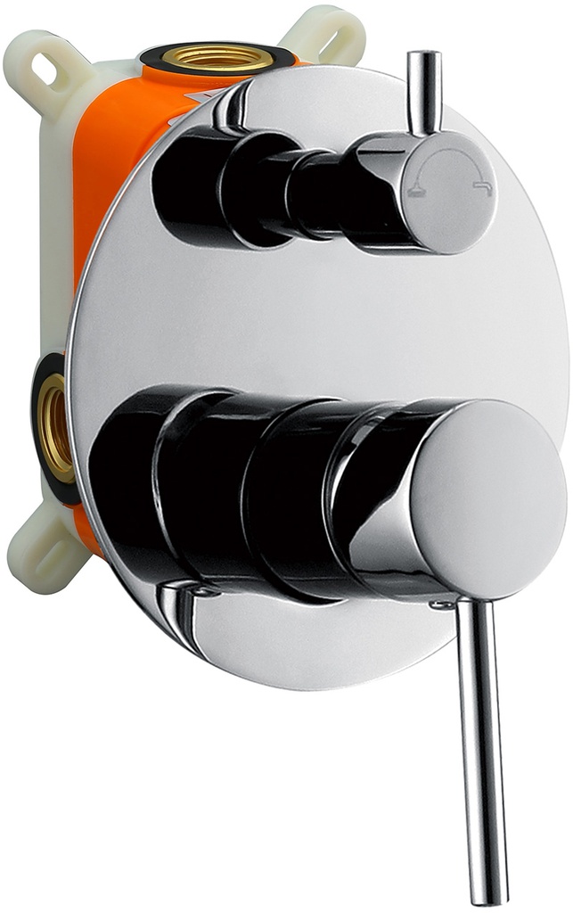 CM 1380 NSP Concealed Shower Mixer 3 Way No Spout
