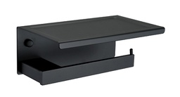 BA 0926 B Paper Holder +Shelf BLACK SUS 304