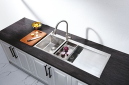 12050H Kitchen Sink 120x50x22cm 1.2mm +SS 304