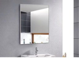 A7 Mirror with Aluminum Frame SILVER 80x60cm